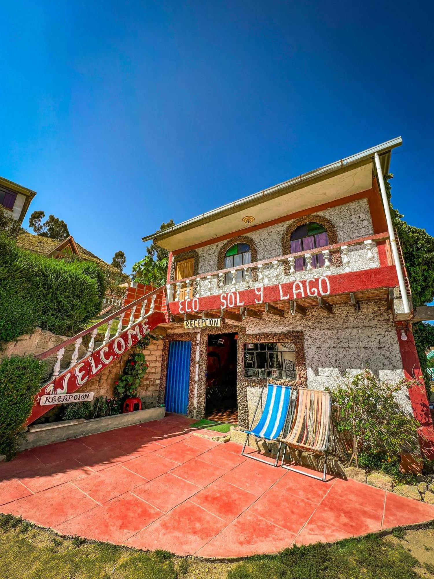 Hostal Sol Y Lago Copacabana  Kültér fotó