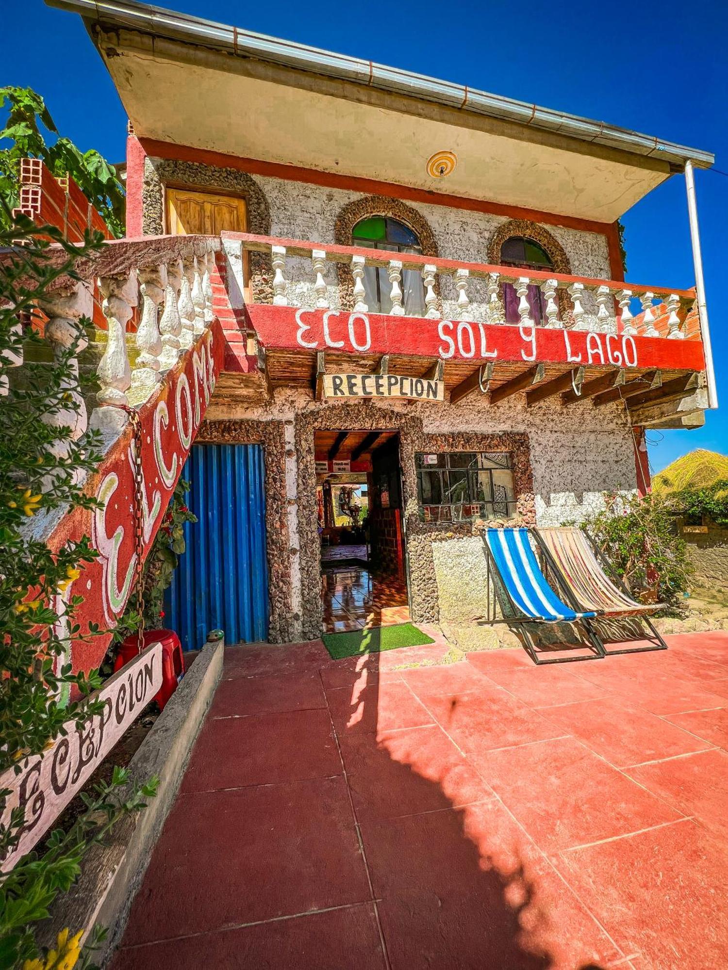 Hostal Sol Y Lago Copacabana  Kültér fotó